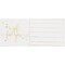 50 Pack Blank Gift Certificate Cards with Gold Foil Print for Spa Massage, Hair Beauty Salon (250gsm, 4 x 9 Inches)